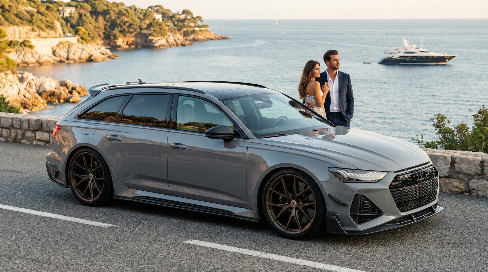 黑料奥迪RS6旅行车视频